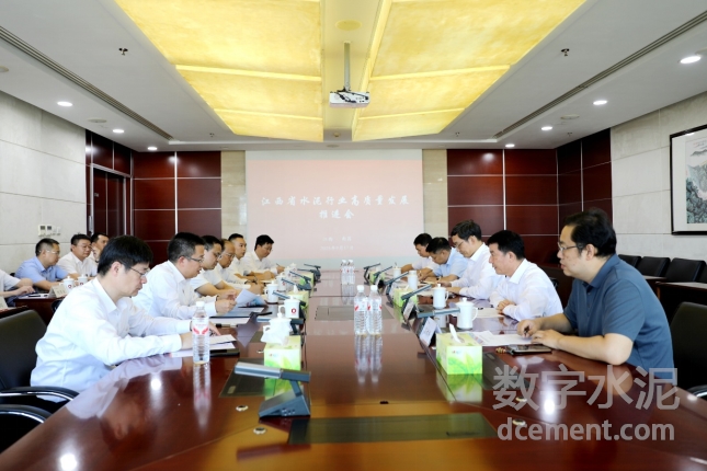 中国水泥协会会长周育先一行赴江西调研