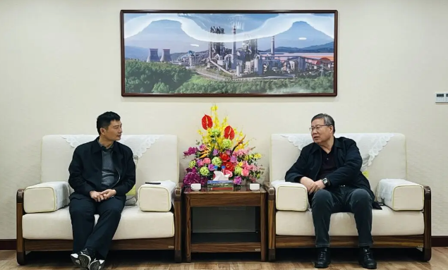 中国水泥协会执行副会长兼秘书长王郁涛一行走访塔牌集团